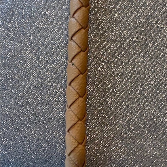 Brighton Tan and Silver Braided Necklace - Picture 4 of 4